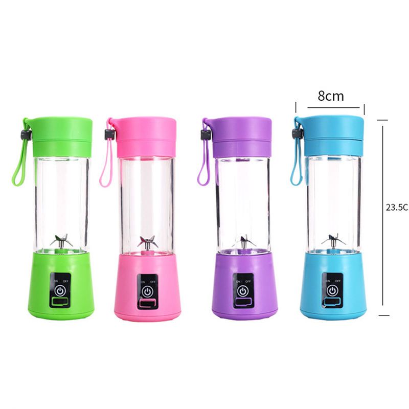 380ml USB Portable Electric Fruit Blender Juicing Cup Gadget