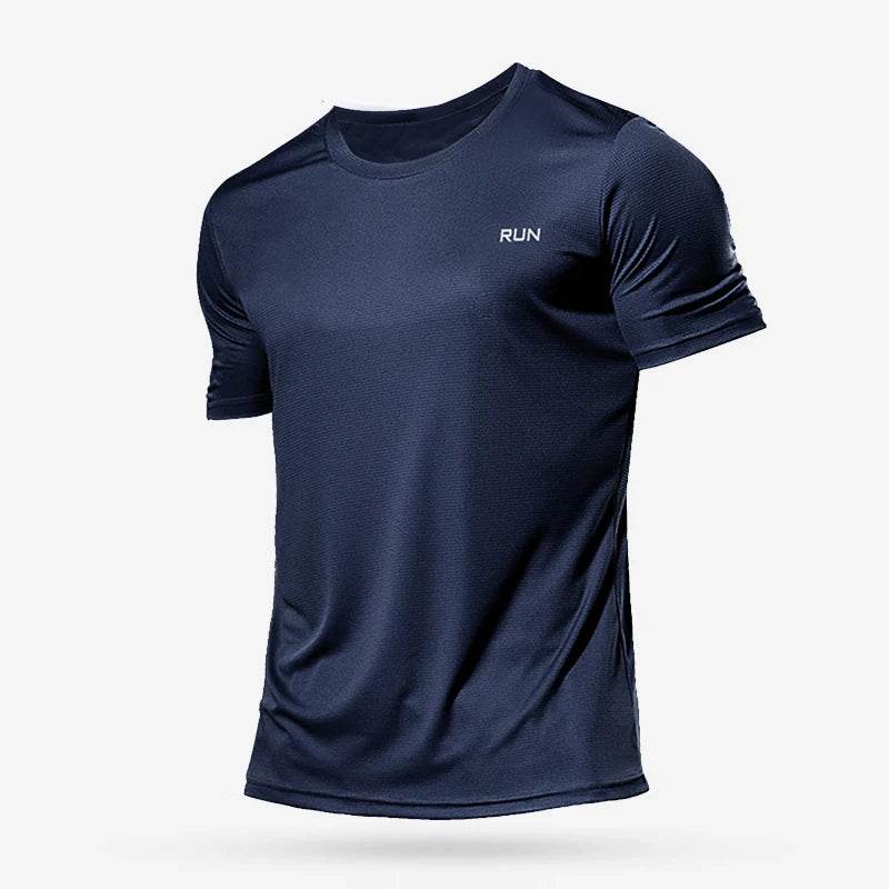Men’s Quick-Dry Sports T-Shirt – Running & Gym Fitness
