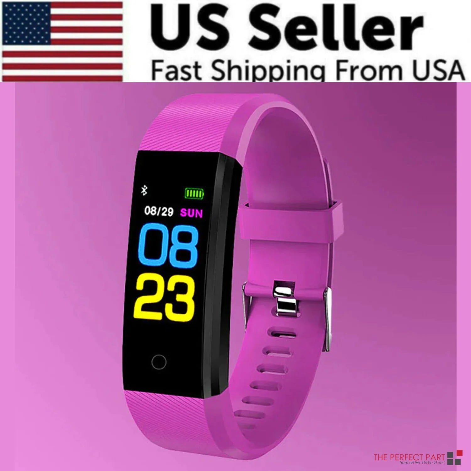 IP67 Waterproof Smart Watch Heart Rate BP Sleep Fitness
