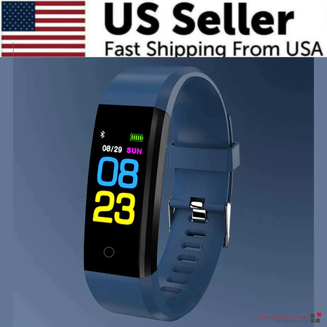 IP67 Waterproof Smart Watch Heart Rate BP Sleep Fitness