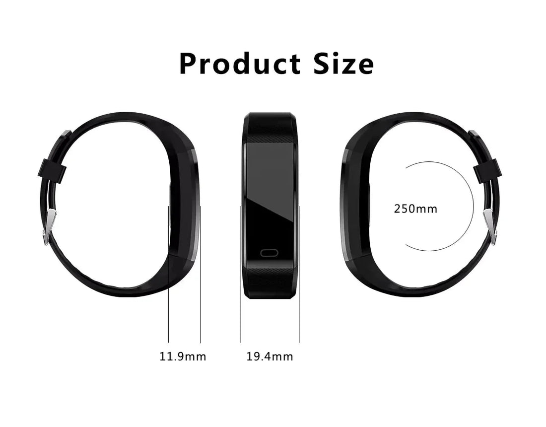 IP67 Waterproof Smart Watch Heart Rate BP Sleep Fitness