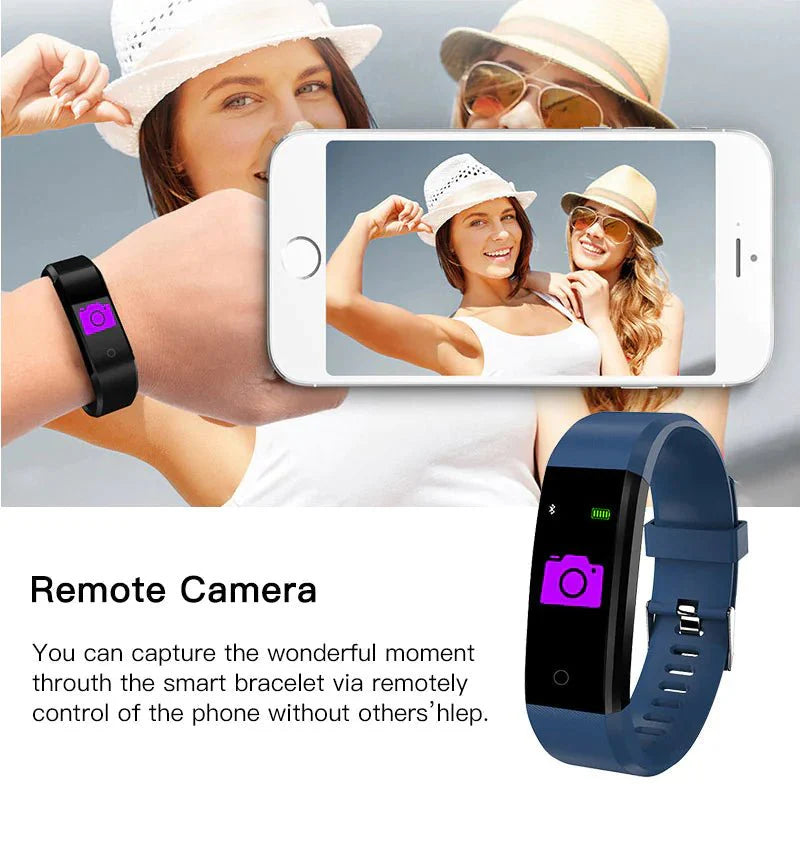 IP67 Waterproof Smart Watch Heart Rate BP Sleep Fitness