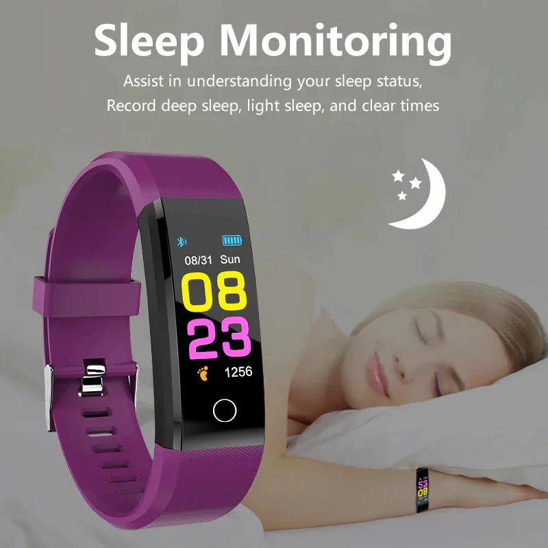 IP67 Waterproof Smart Watch Heart Rate BP Sleep Fitness