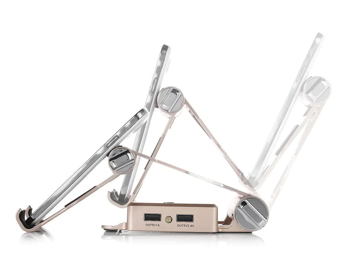 Podium Stand with Extended Battery 200% for iPad iPhone