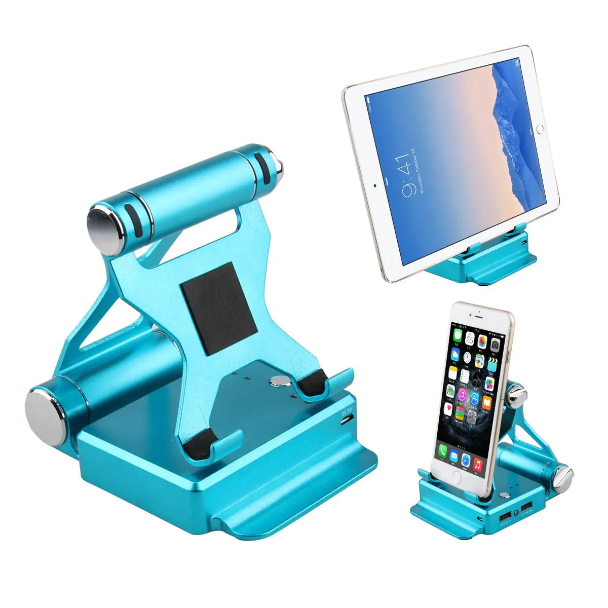Podium Stand with Extended Battery 200% for iPad iPhone