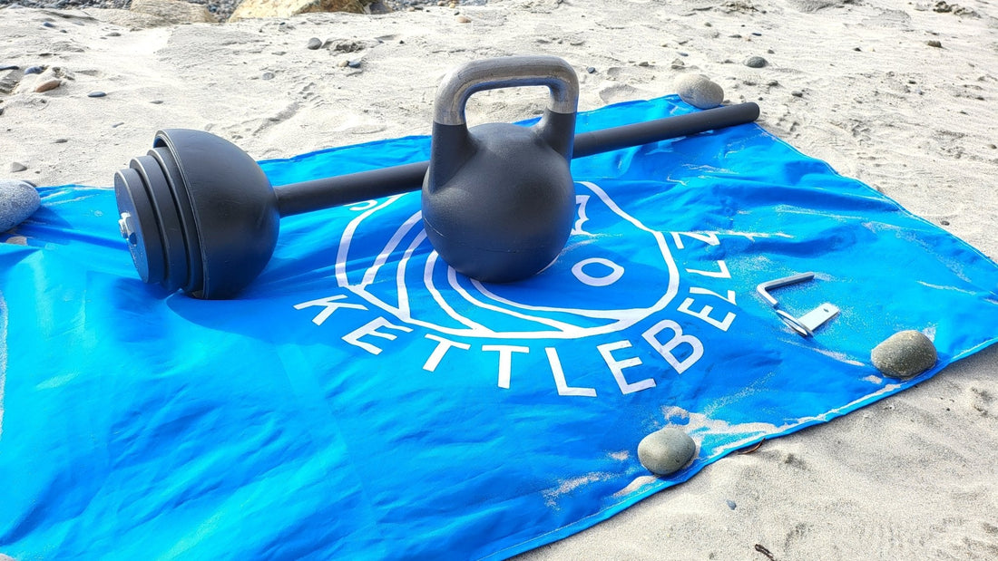 Adjustable Mace Handle for use with 12-32 kg Adjustable Competition Kettlebell