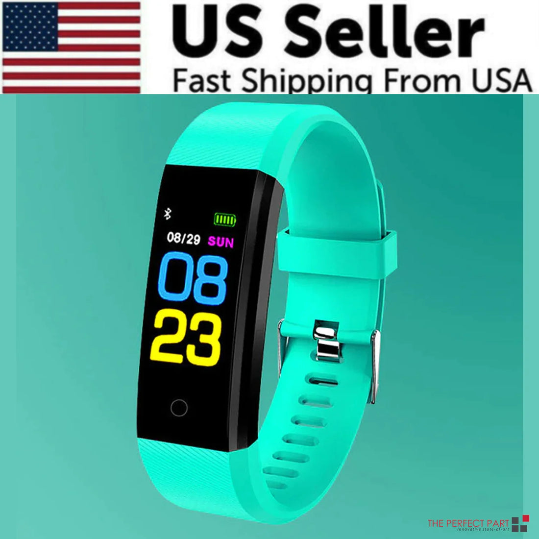 Fitness Smart Watch – Heart Rate & BP Activity Tracker