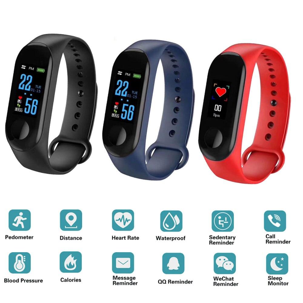Kids Smart Watch – Waterproof Fitness & Heart Rate Tracker