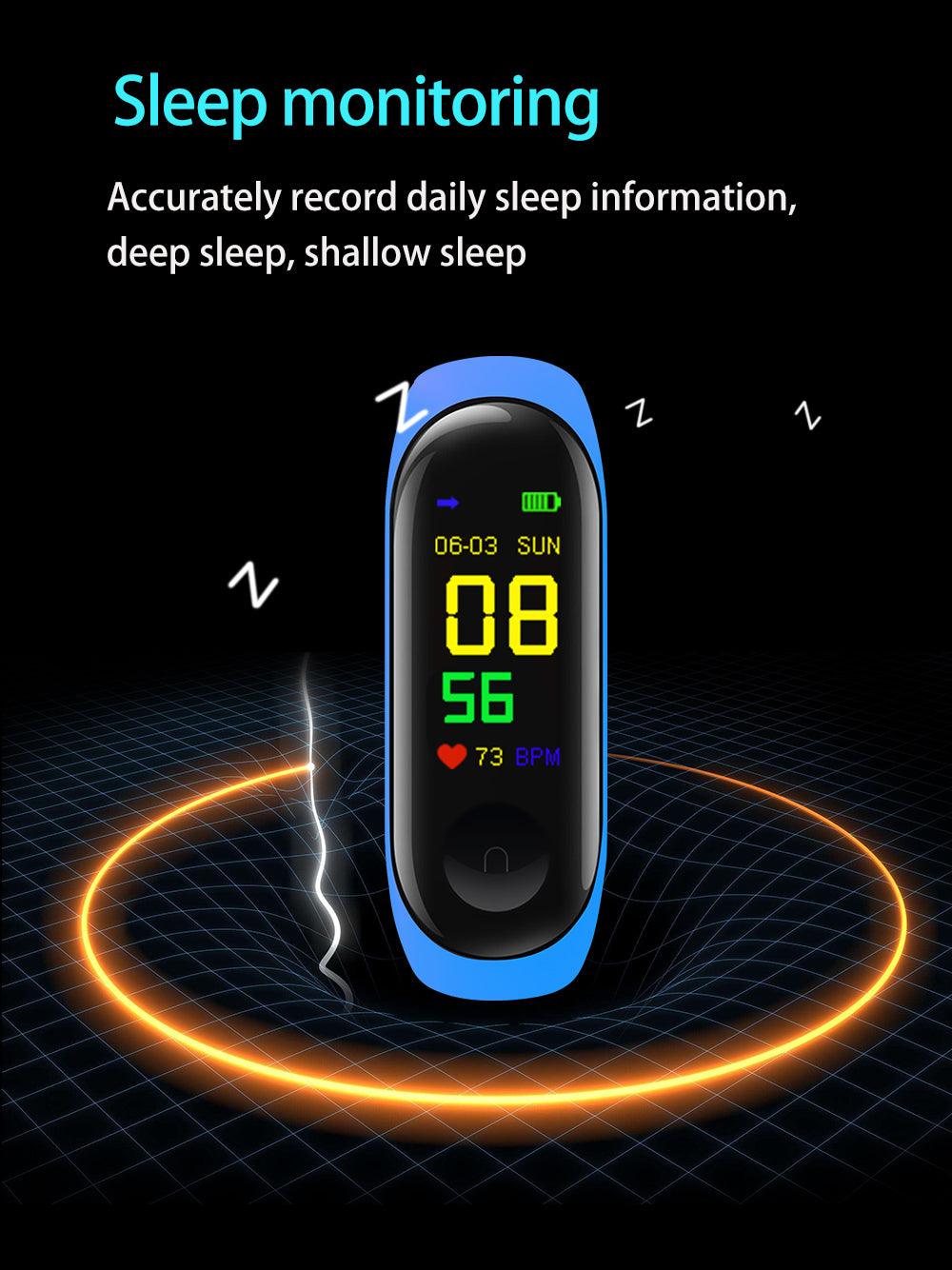 Kids Smart Watch – Waterproof Fitness & Heart Rate Tracker