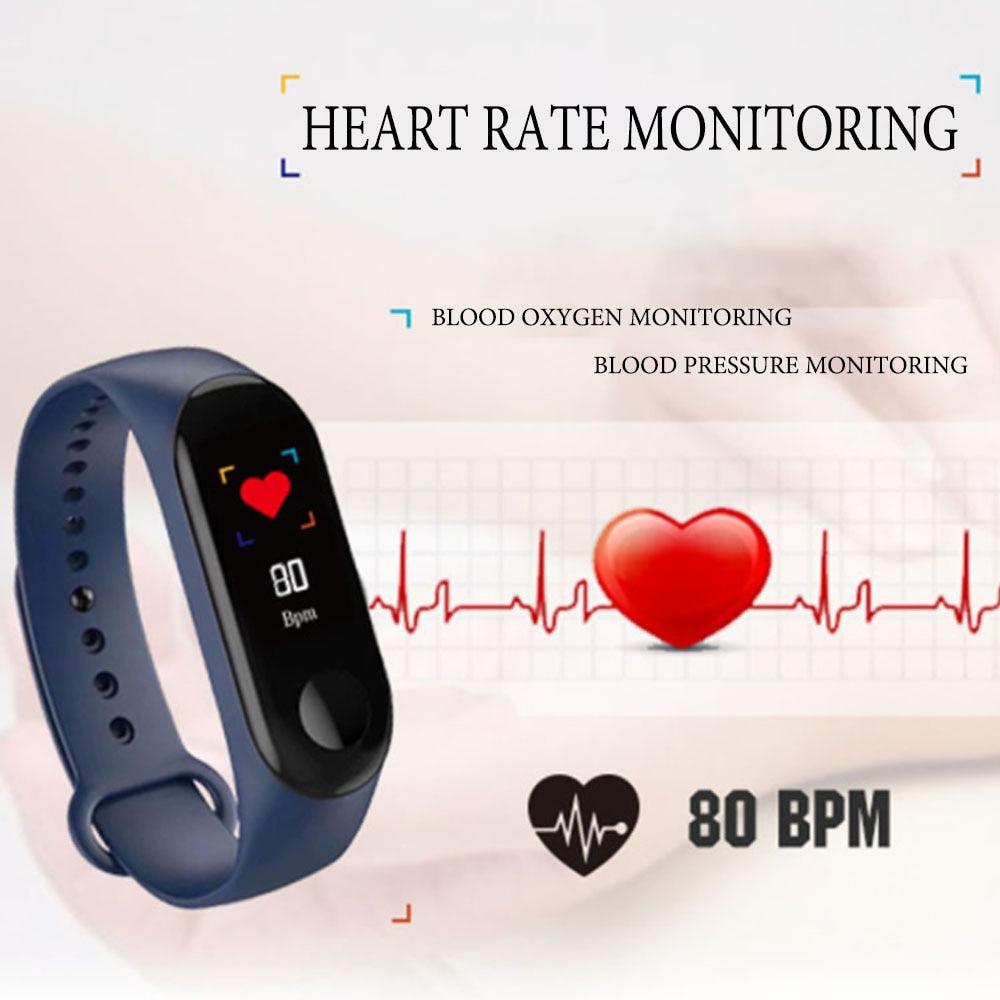 Kids Smart Watch – Waterproof Fitness & Heart Rate Tracker