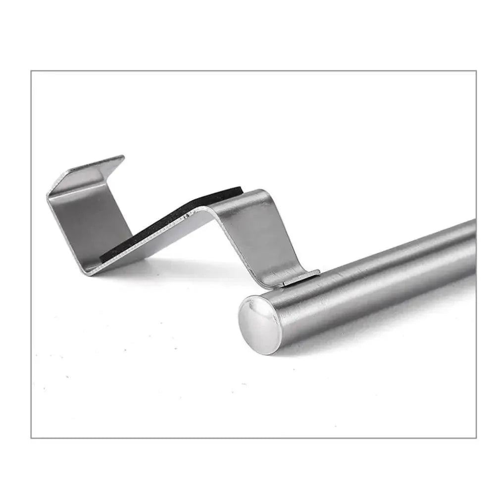 Over Door Towel Rack Stainless Steel Hanging Holder Bathroom Kitchen