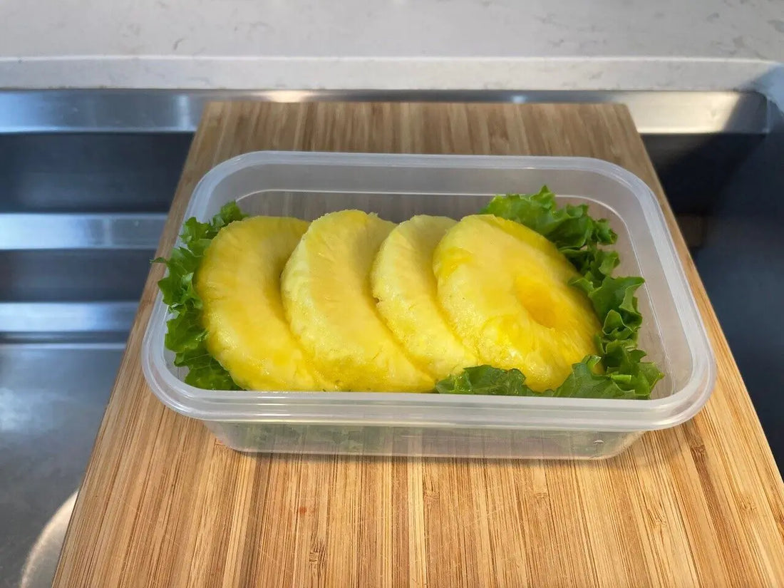 5 Pack Stackable Airtight Food Storage Containers with Snap Lock