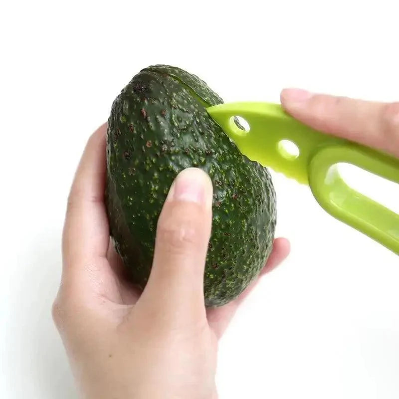 3 in 1 Avocado Slicer Corer Peeler Cutter Kitchen Tool