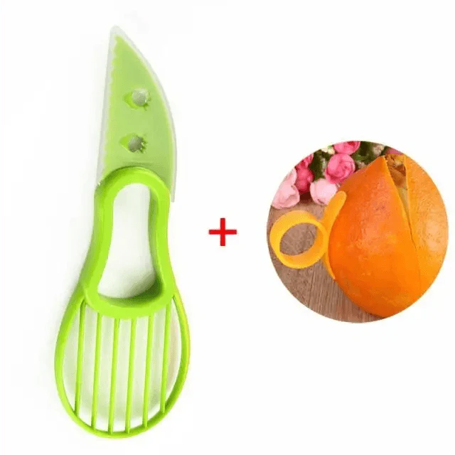 3 in 1 Avocado Slicer Corer Peeler Cutter Kitchen Tool