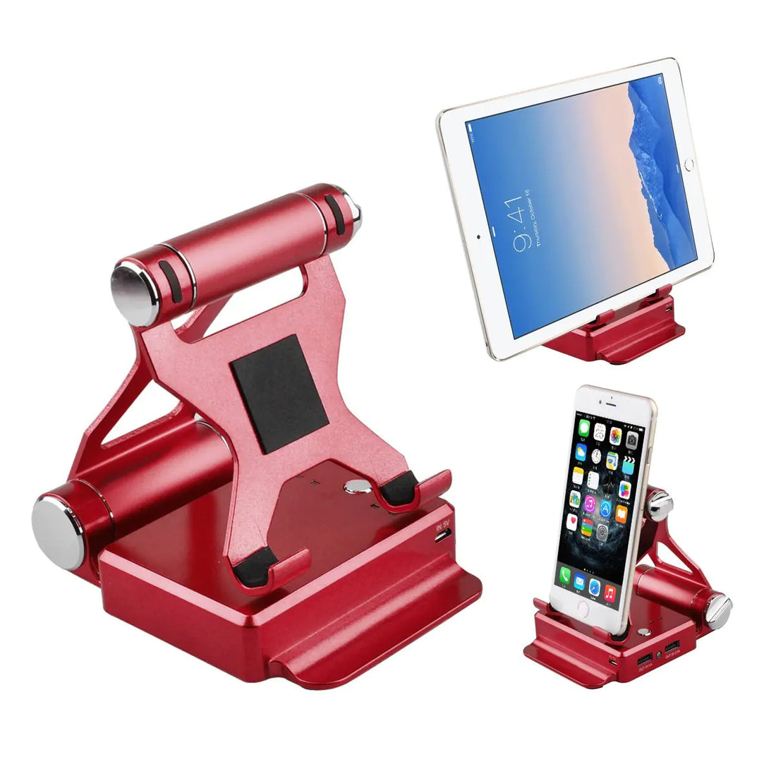 Podium Stand with Extended Battery 200% for iPad iPhone